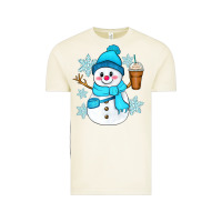 Vintage Arctic cute snowman Vintage Tee - Zillion Design Studio