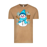 Vintage Camel cute snowman Vintage Tee - Zillion Design Studio