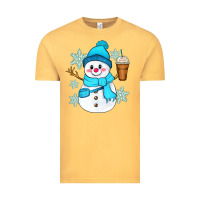 Cute Snowman Vintage Tee | Teevron