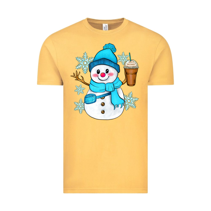 Cute Snowman Vintage Tee by Zillion Design Studio | Teevron