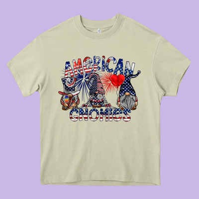 Amerikan Gnomies Heavy Core Tee Designed By Sublimationcraftshop