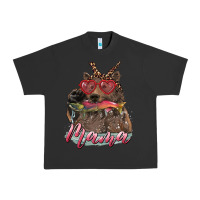 Pigment Black mother's day mama bear wıth bandana and glasses Urban Heavy Tee - RanaPortraitStore
