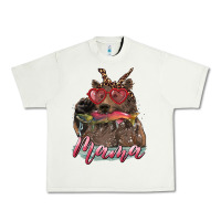 Pistachio mother's day mama bear wıth bandana and glasses Urban Heavy Tee - RanaPortraitStore