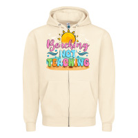 Sandshell beaching not teaching Zipper Hoodie - JahusDesignShop