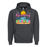 Smoke beaching not teaching Zipper Hoodie - JahusDesignShop
