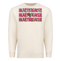 Sandshell heartbreaker with leopard and cowhide Premium Sweatshirt - NancyCooperArtShop