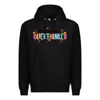 Black professional overthinker Premium Hoodie - MaliasSmallBusiness
