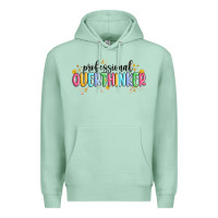 Seafoam professional overthinker Premium Hoodie - MaliasSmallBusiness