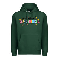 Sports Green professional overthinker Premium Hoodie - MaliasSmallBusiness