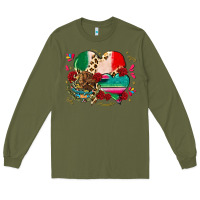 Army Green mexican hearts Long Sleeve Tee - CTS Tumbler Store