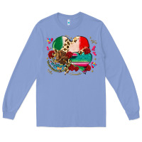 Colony Blue mexican hearts Long Sleeve Tee - CTS Tumbler Store