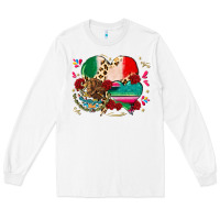 White mexican hearts Long Sleeve Tee - CTS Tumbler Store