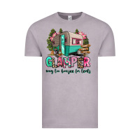 Vintage Zinc glamper way too boujee for tents 2 Vintage Tee - RanaPortraitStore