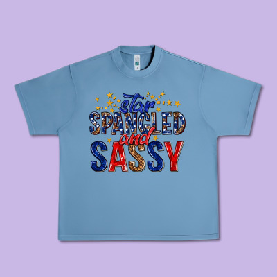 Urban Heavy Tee star spangled and sassy billie wilder