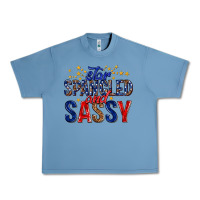 Pebble Blue star spangled and sassy billie wilder Urban Heavy Tee - texasbilliewilder