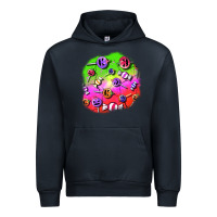 Navy halloween candy  patches Urban Hoodie - BundleAndBundleShop