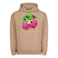 Pigment Burro halloween candy  patches Urban Hoodie - BundleAndBundleShop
