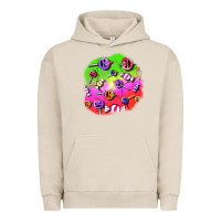 Pigment French Oak halloween candy  patches Urban Hoodie - BundleAndBundleShop