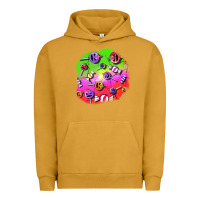 Pigment Peanut Butter halloween candy  patches Urban Hoodie - BundleAndBundleShop