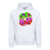 White halloween candy  patches Urban Hoodie - BundleAndBundleShop