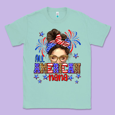 All American Nana Classic Tee Designed By Neo Western