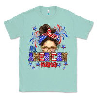 Seafoam All American nana Classic Tee - Neo Western