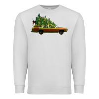 Dove Grey christmas vacation car Premium Sweatshirt - Jasminsmagicworld