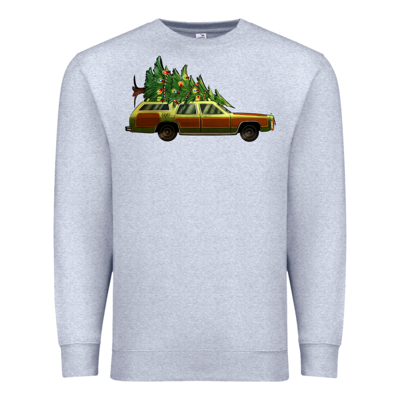 Christmas Vacation Car Premium Sweatshirt by Jasminsmagicworld | Teevron