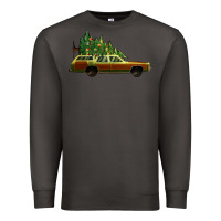 Smoke christmas vacation car Premium Sweatshirt - Jasminsmagicworld