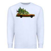White christmas vacation car Premium Sweatshirt - Jasminsmagicworld