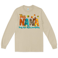 Mushroom this nana loves her little pumpkins Long Sleeve Tee - texasbilliewilder