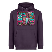 Plum be mine western valentine's day Heavyweight Hoodie - AdoDesignShop