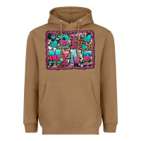 Toasted Coconut be mine western valentine's day Heavyweight Hoodie - AdoDesignShop