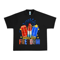Black tastes like freedom popsicles billie wilder Urban Heavy Tee - texasbilliewilder