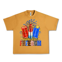 Peanut Butter tastes like freedom popsicles billie wilder Urban Heavy Tee - texasbilliewilder