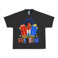Pigment Black tastes like freedom popsicles billie wilder Urban Heavy Tee - texasbilliewilder