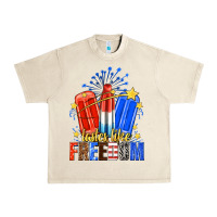 Sandshell tastes like freedom popsicles billie wilder Urban Heavy Tee - texasbilliewilder