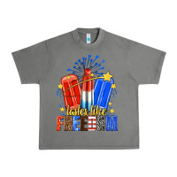 Tornado tastes like freedom popsicles billie wilder Urban Heavy Tee - texasbilliewilder