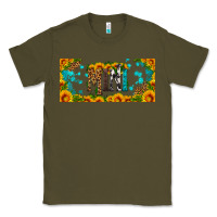 Army Green mini sunflower libbey cup Classic Tee - HRA Design Shop