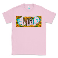 Bubblegum Pink mini sunflower libbey cup Classic Tee - HRA Design Shop
