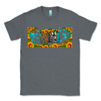 Charcoal Heather mini sunflower libbey cup Classic Tee - HRA Design Shop