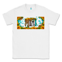 White mini sunflower libbey cup Classic Tee - HRA Design Shop