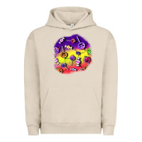 Pigment French Oak halloween candy  patches Urban Hoodie - BundleAndBundleShop