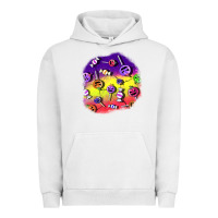 Pigment Lunar Rock halloween candy  patches Urban Hoodie - BundleAndBundleShop