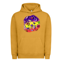 Pigment Peanut Butter halloween candy  patches Urban Hoodie - BundleAndBundleShop
