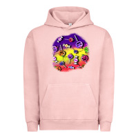 Pigment Salmon halloween candy  patches Urban Hoodie - BundleAndBundleShop