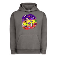 Pigment Tornado halloween candy  patches Urban Hoodie - BundleAndBundleShop