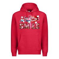 Cardinal smile with teeth and brush Premium Hoodie - AdoDesignShop