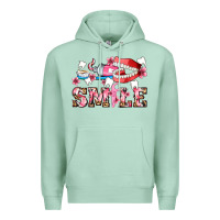 Seafoam smile with teeth and brush Premium Hoodie - AdoDesignShop