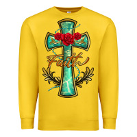 Lemon cross faith Premium Sweatshirt - BarkalooDesign